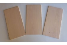 Plaque en Htre  peindre p 3mm - largeur 10 cm