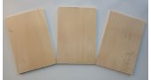 Plaques en Tilleul