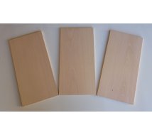 Plaque en Htre  peindre p 5mm - largeur 15 cm