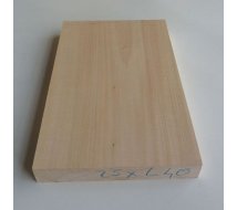3 planches de Tilleul 1 Prix - 4 cm d'paisseur - 20 x 15 cm