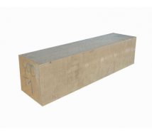 Lot d�class�- 2 Carrelet brut en Tilleul -section 10x10 cm