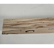 Lot dclass - 2 Carrelet bruts en Htre chauff - section 6x6 cm - longueur 14cm 