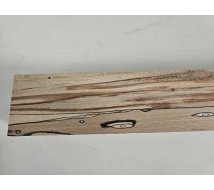 Lot dclass - 2 Carrelet bruts en Htre chauff - section 6x6 cm - longueur 20cm 
