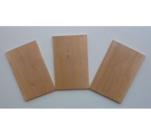 Lot dclass - 2 planches en Aulne p 20mm - 30 x 12cm