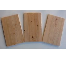 Lot dclass - 2 Planches en Cdre odorant p 10mm - largeur 14-15cm