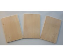 Lot dclass - 2 planches en Tilleul p 5mm - 30x 10cm