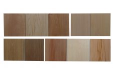 Lot de 10 planches p 10mm