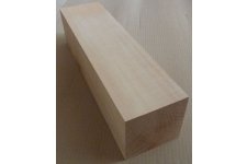 Lot de 4 carrelets brut en Tilleul pour le Tournage -section 4.5 x 4.5cm
