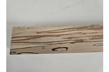 Lot dclass - 2 Carrelet bruts en Htre chauff - section 6x6 cm - longueur 50cm 