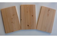 Lot dclass - 2 Planches en Cdre odorant p 10mm - largeur 14-15cm