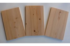 Lot dclass - 2 Planches en Cdre odorant p 10mm - largeur 19-20cm