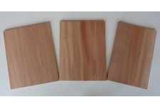 Lot dclass - 2 planches en Platane p 5mm - 50x10 cm