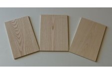 Lot dclass- 3 Planches en Frne p 3mm -40cm x 10 cm