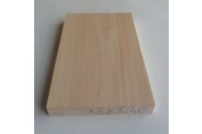 Planche de Tilleul - 3 cm d'paisseur - largeur 32,5cm et plus selon stock