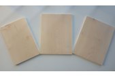 1 planche en Erable sycomore p 3mm - largeur 10cm