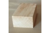 Bloc de Tilleul veine verte pour Sculpture - d'1 pice (sans collage) - hauteur 20 cm