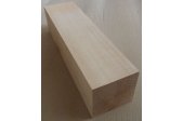 Lot de 4 carrelets brut en Tilleul pour le Tournage -section 4.5 x 4.5cm