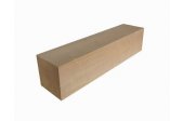 Lot dclass- 2 Carrelet brut en Tilleul -section 10x10 cm- longueur 15cm