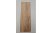 Lot dclass - 2 planches de Merisier cuivr p 5mm - 60 x 10cm