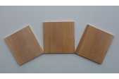 Lot dclass- 2 Planches en Aulne p 10mm - 20cm x 20cm